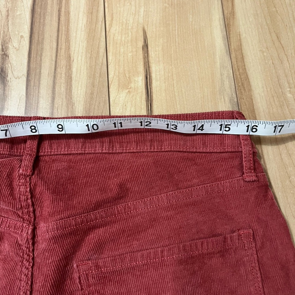 Old Navy Higher High-Rise Flare Corduroy Pants Sz 14 Secret Smooth Pockets Pink - Picture 5 of 8